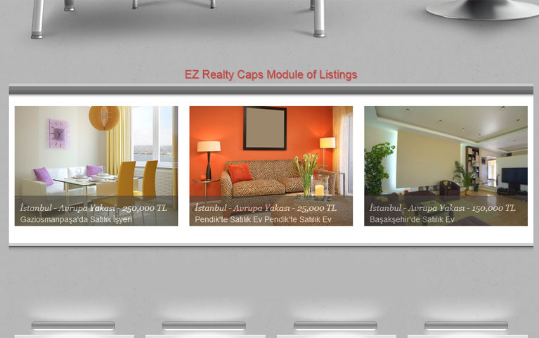 Caps Module for EZ Realty