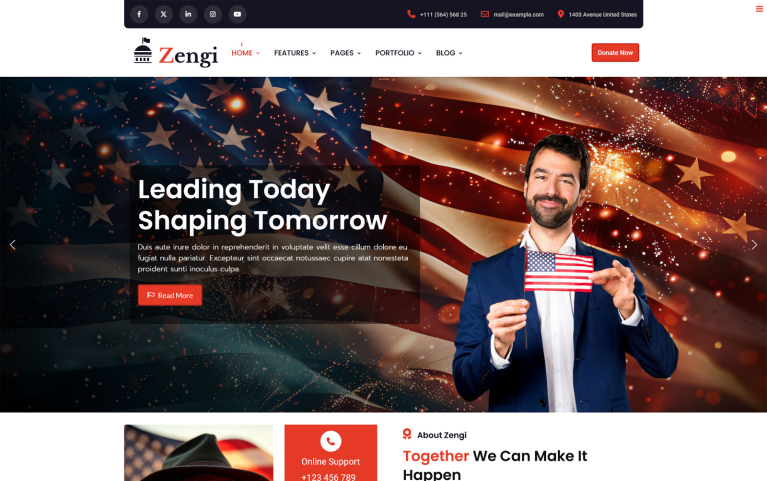 Zengi Politics Political Party and Government Template