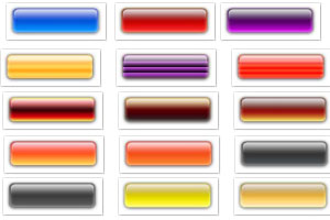 Glossy Buttons-1 PSD